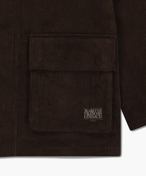 MARITHE + FRANCOIS GIRBAUD（マリテフランソワジルボー）の「CORDUROY HUNTING JACKET（ブルゾン・レディース・ブラウン/カーキ・MEDIUM/LARGE）」の12枚目の写真