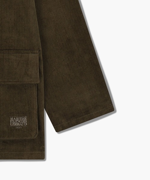 MARITHE + FRANCOIS GIRBAUD（マリテフランソワジルボー）の「CORDUROY HUNTING JACKET（ブルゾン・レディース・ブラウン/カーキ・MEDIUM/LARGE）」の15枚目の写真