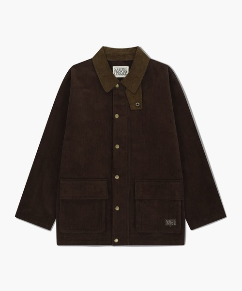 MARITHE + FRANCOIS GIRBAUD（マリテフランソワジルボー）の「CORDUROY HUNTING JACKET（ブルゾン・レディース・ブラウン/カーキ・MEDIUM/LARGE）」の6枚目の写真