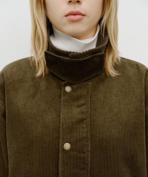 MARITHE + FRANCOIS GIRBAUD（マリテフランソワジルボー）の「CORDUROY HUNTING JACKET（ブルゾン・レディース・ブラウン/カーキ・MEDIUM/LARGE）」の19枚目の写真