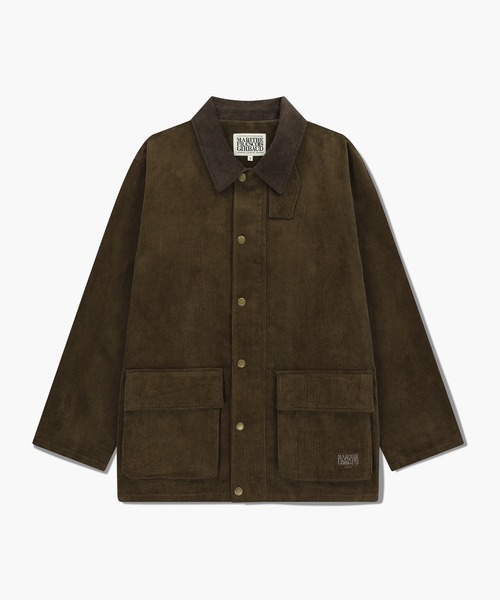 MARITHE + FRANCOIS GIRBAUD（マリテフランソワジルボー）の「CORDUROY HUNTING JACKET（ブルゾン・レディース・ブラウン/カーキ・MEDIUM/LARGE）」の20枚目の写真