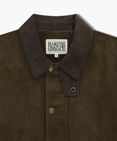 MARITHE + FRANCOIS GIRBAUD（マリテフランソワジルボー）の「CORDUROY HUNTING JACKET（ブルゾン・レディース・ブラウン/カーキ・MEDIUM/LARGE）」の22枚目の写真