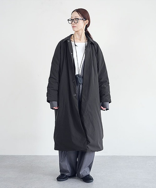 ステンカラーダウンコート（ダウンジャケット/コート）｜solamonat