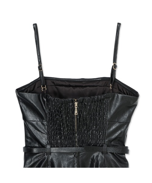 Guess(ゲス)の「SL Fransiska Pu Dress ミニワンピース(ワンピース・レディース・ブラック・SMALL/X-SMALL)」の11枚目の写真