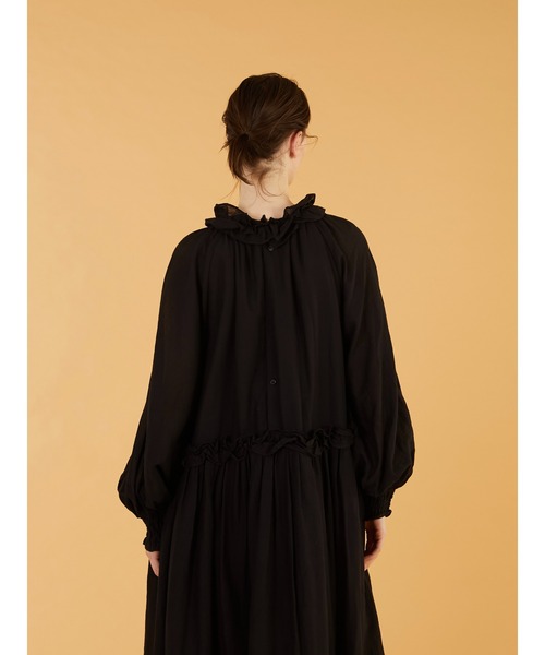 セール】【crinkle crinkle crinkle】cotton frill coller onepiace