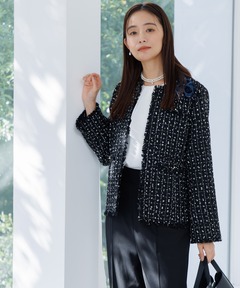 【troisiemechaco×formforma】別注ツイードジャケット 単品