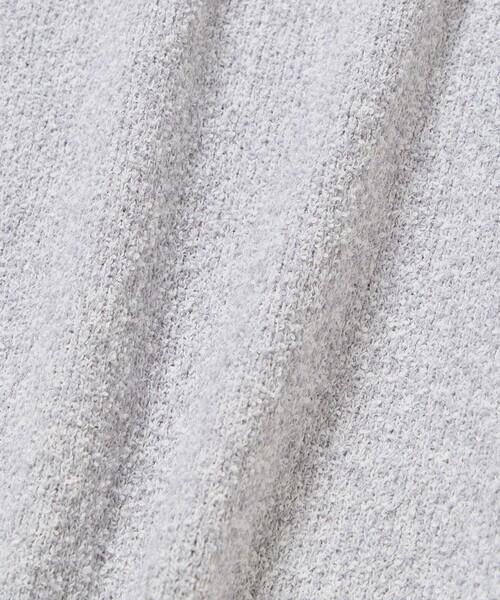 LACOSTE（ラコステ）の「ブークレー スタンドジップニットカーディガン / ドライバーズニット（カーディガン/ボレロ・メンズ・オフホワイト/オレンジ/グレー・5/4/3/2）」の10枚目の写真