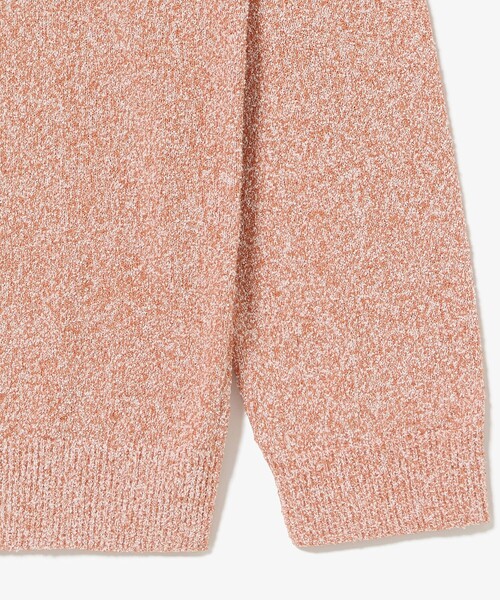 LACOSTE（ラコステ）の「ブークレー スタンドジップニットカーディガン / ドライバーズニット（カーディガン/ボレロ・メンズ・オフホワイト/オレンジ/グレー・5/4/3/2）」の16枚目の写真