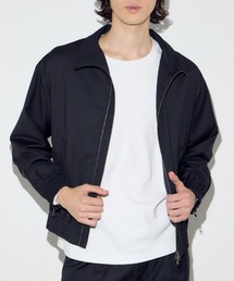 スタンドカラーリブブルゾン 春服 冬服