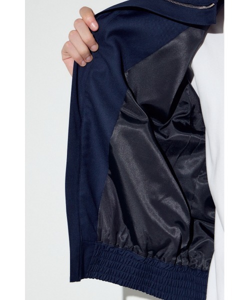 AZUL by moussy(アズールバイマウジー)の「スタンドカラーリブブルゾン 春服 冬服(ブルゾン・メンズ・ブラック/ダークネイビー・SMALL/MEDIUM/LARGE)」の22枚目の写真