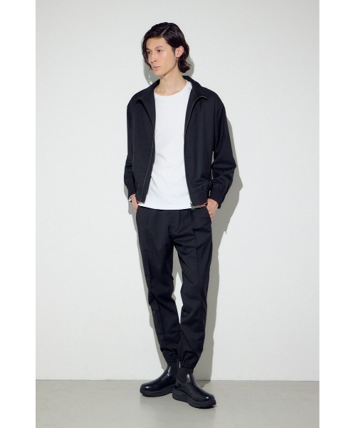 AZUL by moussy(アズールバイマウジー)の「スタンドカラーリブブルゾン 春服 冬服(ブルゾン・メンズ・ブラック/ダークネイビー・SMALL/MEDIUM/LARGE)」の3枚目の写真