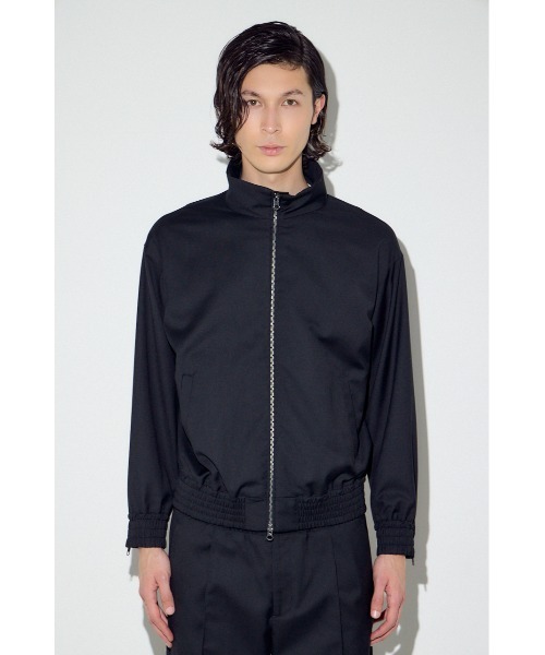 AZUL by moussy(アズールバイマウジー)の「スタンドカラーリブブルゾン 春服 冬服(ブルゾン・メンズ・ブラック/ダークネイビー・SMALL/MEDIUM/LARGE)」の4枚目の写真