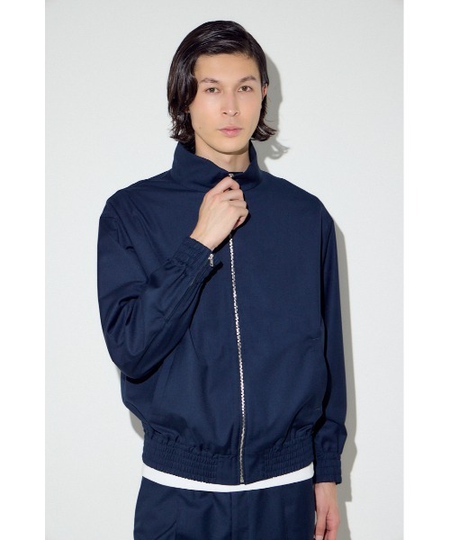 AZUL by moussy(アズールバイマウジー)の「スタンドカラーリブブルゾン 春服 冬服(ブルゾン・メンズ・ブラック/ダークネイビー・SMALL/MEDIUM/LARGE)」の13枚目の写真