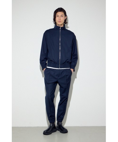 AZUL by moussy(アズールバイマウジー)の「スタンドカラーリブブルゾン 春服 冬服(ブルゾン・メンズ・ブラック/ダークネイビー・SMALL/MEDIUM/LARGE)」の14枚目の写真