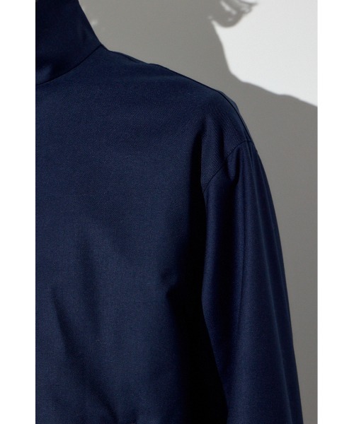 AZUL by moussy(アズールバイマウジー)の「スタンドカラーリブブルゾン 春服 冬服(ブルゾン・メンズ・ブラック/ダークネイビー・SMALL/MEDIUM/LARGE)」の18枚目の写真
