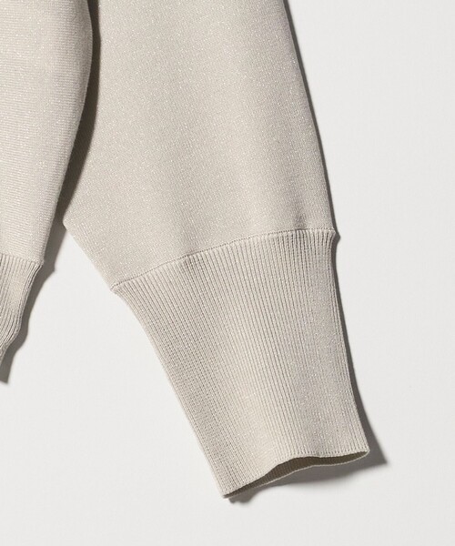 green label relaxing(グリーンレーベルリラクシング)の「ブライト フォルム ドルマン プルオーバー ニット(ニット/セーター・レディース・オフホワイト/ベージュ/ライム・FREE)」の22枚目の写真