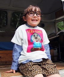 DENIM DUNGAREE | STAY CLOSE Tee(Tシャツ/カットソー)