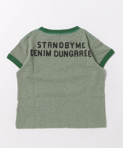 DENIM DUNGAREE(デニムダンガリー)の「SNOOPY EVER SEEN Tee(Tシャツ/カットソー・キッズ・グリーン・115/125/105)」の3枚目の写真