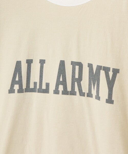 REMI RELIEF(レミレリーフ)の「【REMI RELIEF / レミ レリーフ】 Reversible T-shirt(US NAVY)/リバーシブル/ RN30389119 / ユニセックス(Tシャツ/カットソー・メンズ・オフホワイト/ブラック・XL/L/M)」の14枚目の写真