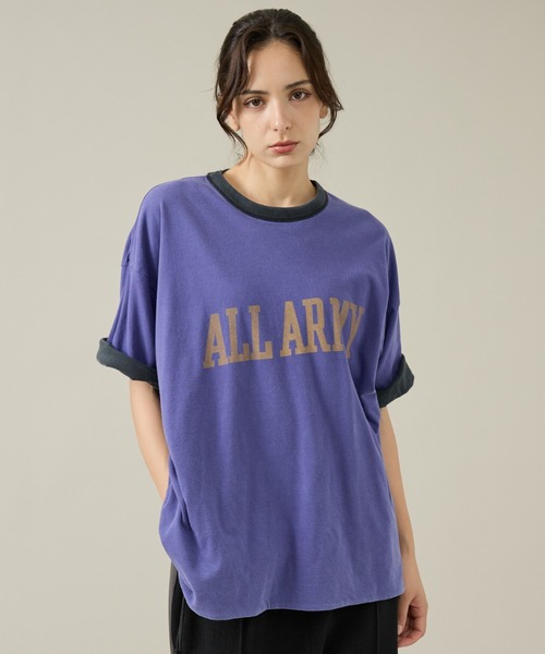 REMI RELIEF / レミ レリーフ】 Reversible T-shirt（US NAVY