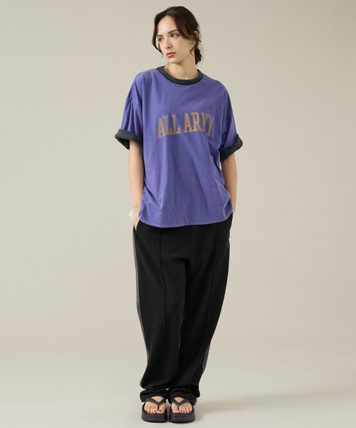 REMI RELIEF / レミ レリーフ】 Reversible T-shirt（US NAVY