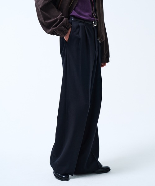 THE BOLDMAN(ザ ボールドマン)の「2tuck Straight Slacks / 2タックストレートスラックス(スラックス・メンズ・ブラック/グレー・LARGE/MEDIUM)」の20枚目の写真