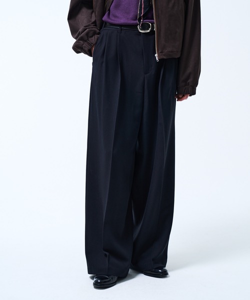THE BOLDMAN(ザ ボールドマン)の「2tuck Straight Slacks / 2タックストレートスラックス(スラックス・メンズ・ブラック/グレー・LARGE/MEDIUM)」の21枚目の写真