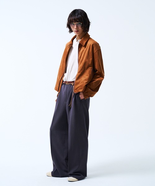 THE BOLDMAN(ザ ボールドマン)の「2tuck Straight Slacks / 2タックストレートスラックス(スラックス・メンズ・ブラック/グレー・LARGE/MEDIUM)」の14枚目の写真