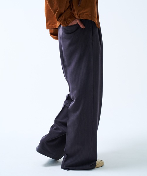 THE BOLDMAN(ザ ボールドマン)の「2tuck Straight Slacks / 2タックストレートスラックス(スラックス・メンズ・ブラック/グレー・LARGE/MEDIUM)」の5枚目の写真