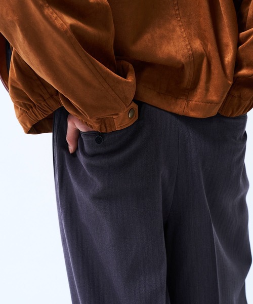 THE BOLDMAN(ザ ボールドマン)の「2tuck Straight Slacks / 2タックストレートスラックス(スラックス・メンズ・ブラック/グレー・LARGE/MEDIUM)」の9枚目の写真
