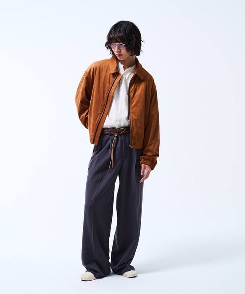 THE BOLDMAN(ザ ボールドマン)の「2tuck Straight Slacks / 2タックストレートスラックス(スラックス・メンズ・ブラック/グレー・LARGE/MEDIUM)」の12枚目の写真