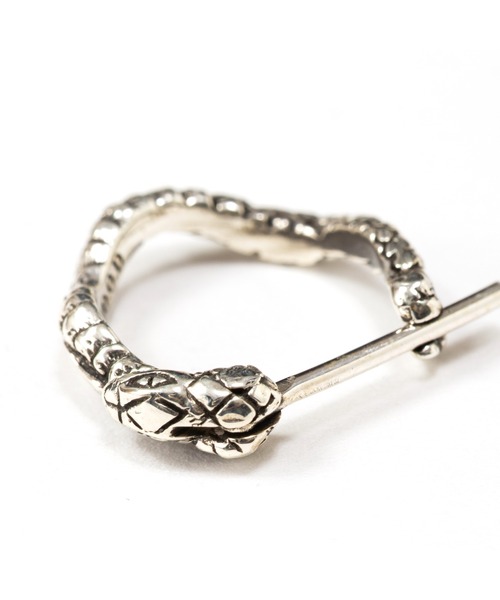 CALEE（キャリー）の「SILVER SNAKE PIERCE ＜EXCLUSIVE＞（ピアス（片耳用）・メンズ・シルバー・FREE）」の3枚目の写真