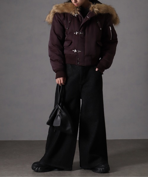 ジャケット・アウター ANPAS N-2B Fireman Buckle Jacket コート ジャケット Buyer's Select/ ファイヤーマンバックル N-2B