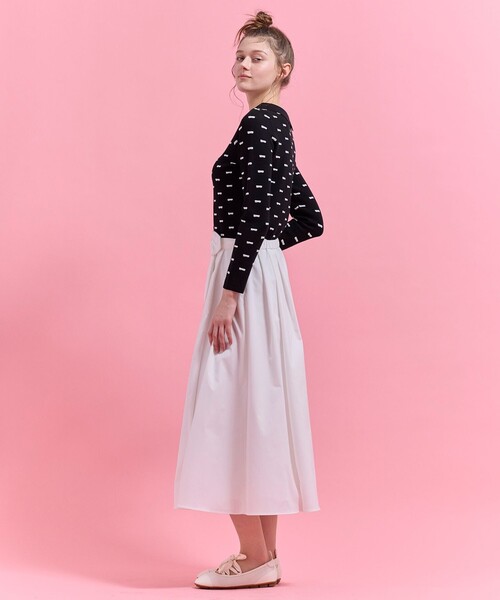 TOCCA(トッカ)の「RIBBON BLOOM プルオーバー(ニット/セーター・レディース・ブラック系/ピンク系・SMALL/MEDIUM)」の9枚目の写真
