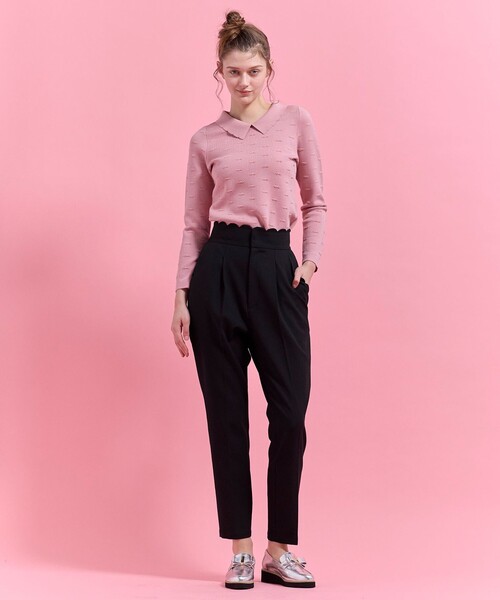 TOCCA(トッカ)の「RIBBON BLOOM プルオーバー(ニット/セーター・レディース・ブラック系/ピンク系・SMALL/MEDIUM)」の11枚目の写真