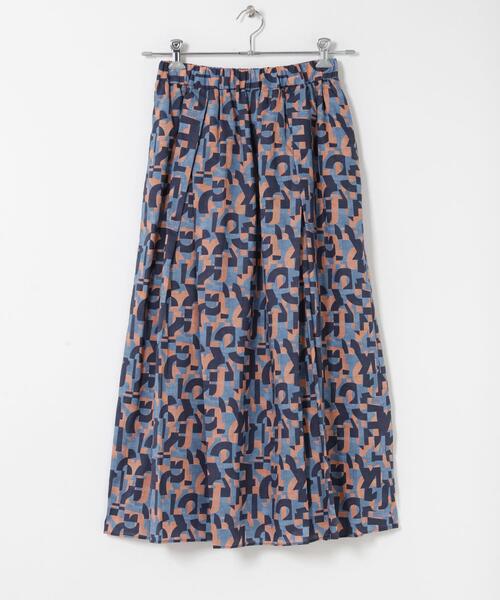 かぐれ（カグレ）の「リバティプリントスカート（スカート・レディース・ピンク系その他/ブルー/レッド/ブラック・FREE）」の5枚目の写真