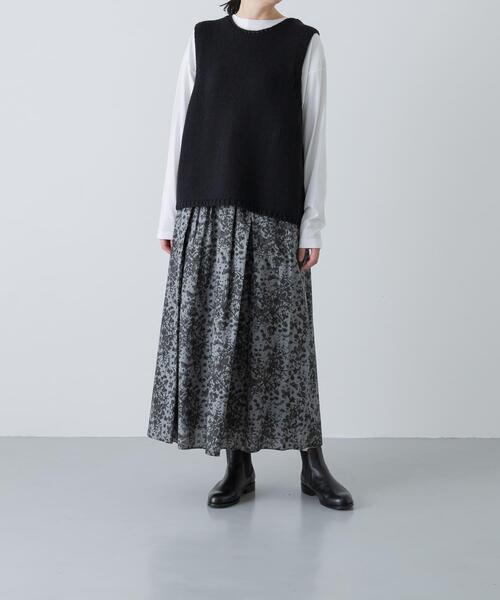 かぐれ（カグレ）の「リバティプリントスカート（スカート・レディース・ピンク系その他/ブルー/レッド/ブラック・FREE）」の8枚目の写真