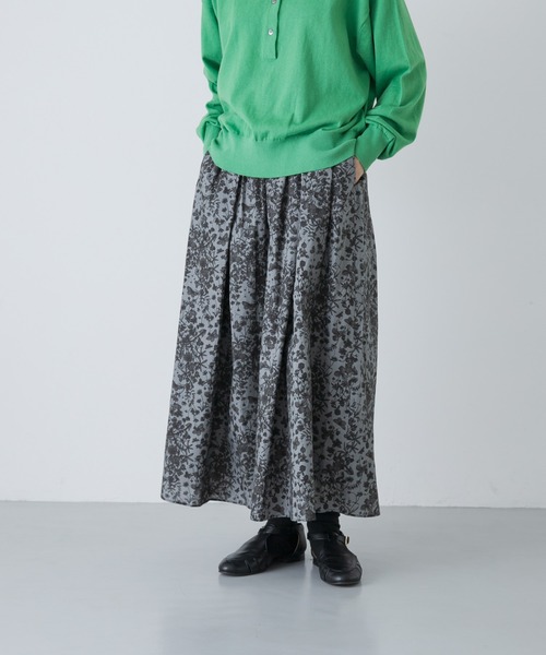 かぐれ（カグレ）の「リバティプリントスカート（スカート・レディース・ピンク系その他/ブルー/レッド/ブラック・FREE）」の2枚目の写真