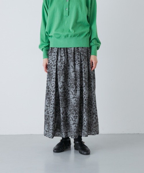 かぐれ（カグレ）の「リバティプリントスカート（スカート・レディース・ピンク系その他/ブルー/レッド/ブラック・FREE）」の10枚目の写真