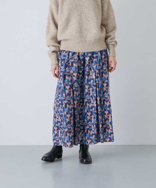 かぐれ（カグレ）の「リバティプリントスカート（スカート・レディース・ピンク系その他/ブルー/レッド/ブラック・FREE）」の16枚目の写真