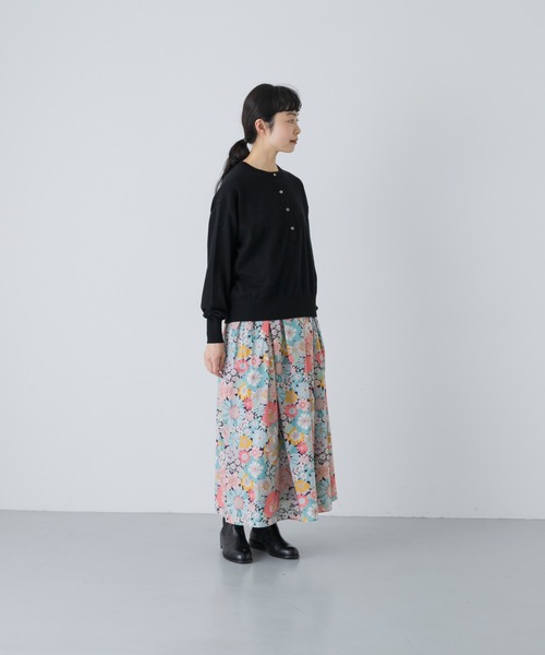 かぐれ（カグレ）の「リバティプリントスカート（スカート・レディース・ピンク系その他/ブルー/レッド/ブラック・FREE）」の22枚目の写真