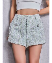 GYDA | Symmetry GYDAラメツイードショートパンツ(その他パンツ)