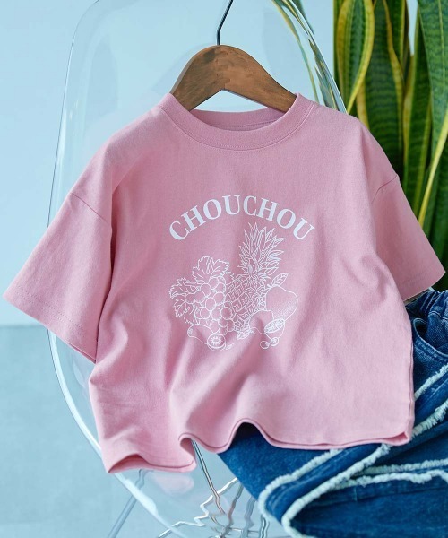 devirock(デビロック)の「綿100% デビラボ ガールズ BIGシルエット プリント半袖Tシャツ(Tシャツ/カットソー・キッズ・ブルー系その他/ピンク系その他2/ホワイト系その他/パープル系その他/ホワイト系その他3/パープル系その他2/ブラック系その他/ホワイト系その他2/ホワイト系その他4/パープル系その他3/ピンク系その他/イエロー系その他/ブルー系その他2/パープル系4/ブルー系その他3・90cm/100cm/110cm/120cm/130cm/140cm/150cm/160cm)」の14枚目の写真