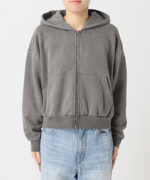 plage（プラージュ）の「ASHER / アッシャー ROSIE ZIP パーカー（パーカー・レディース・チャコールグレー・FREE）」の17枚目の写真