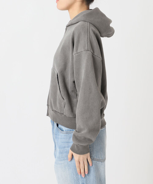 plage（プラージュ）の「ASHER / アッシャー ROSIE ZIP パーカー（パーカー・レディース・チャコールグレー・FREE）」の18枚目の写真