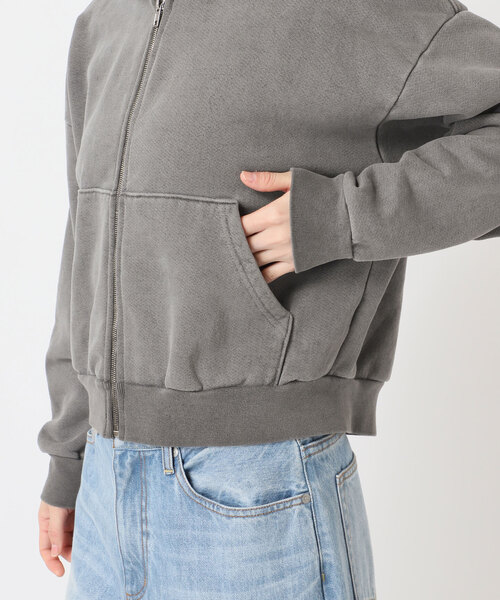 plage（プラージュ）の「ASHER / アッシャー ROSIE ZIP パーカー（パーカー・レディース・チャコールグレー・FREE）」の22枚目の写真