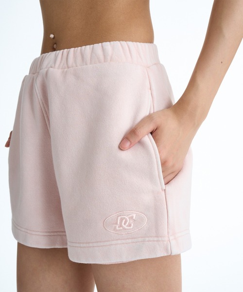 DC(ディーシー)の「DC/ディーシー ショートパンツ 裏起毛 レディース 26 WS HIDDEN FLEECE SHORT LWS261318(その他パンツ・レディース・スミクロ/ライトピンク・M)」の6枚目の写真
