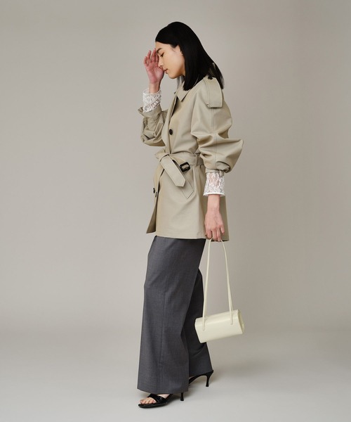 Chaos(カオス)の「Chaos(カオス)/ ルートントレンチ(トレンチコート・レディース・グレイッシュベージュ・FREE)」の7枚目の写真