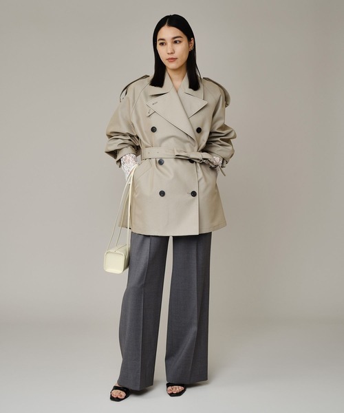 Chaos(カオス)の「Chaos(カオス)/ ルートントレンチ(トレンチコート・レディース・グレイッシュベージュ・FREE)」の6枚目の写真