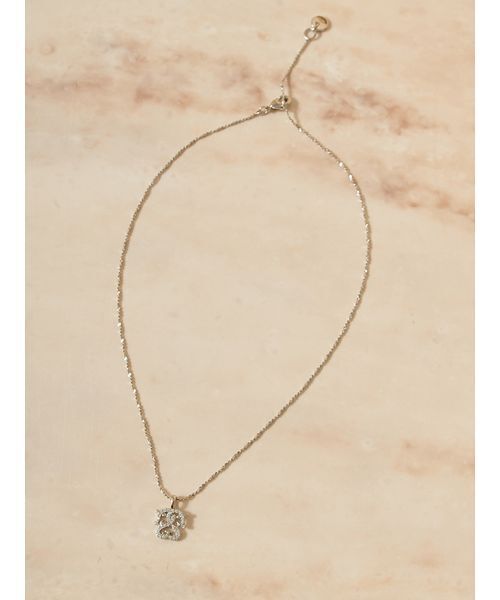 SNIDEL（スナイデル）の「ワンポイントバリエネックレス（ネックレス・レディース・アイボリー/ゴールド/シルバー・F）」の2枚目の写真